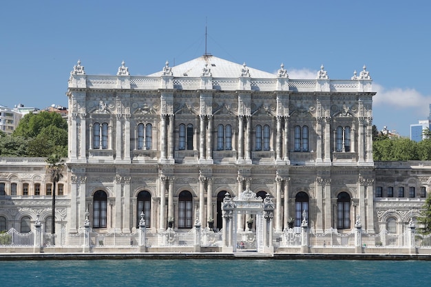 Dolmabahce Palace in Istanbul Turkey