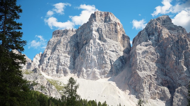 Dolomite Alps in Italy