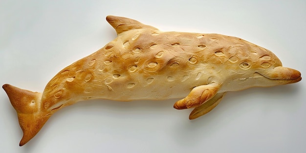 DolphinShaped Bread in Real Photography