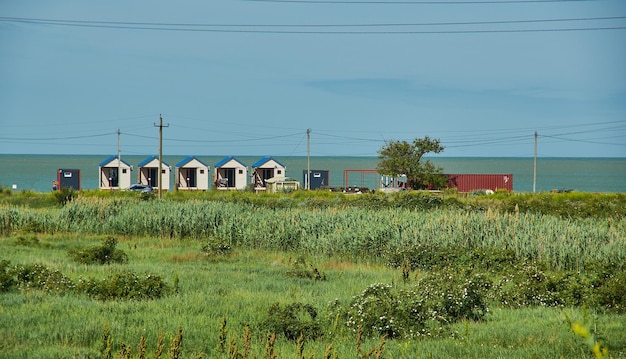 Dolzhanskaya spit Camping