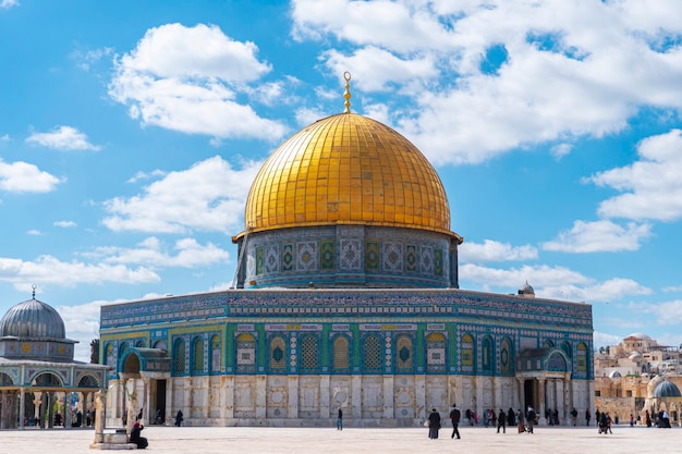 Dome of the rock Al-Aqsa Mosque ,Old City of Jerusalem,Palestine