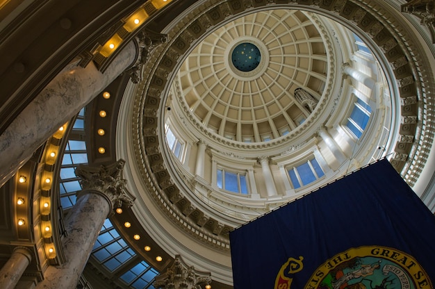 Dome of the US Capitol from the inside