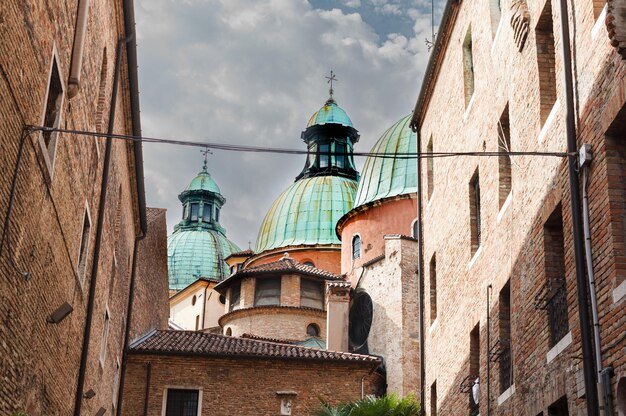 Domes of Treviso Cathedral Veneto Italy