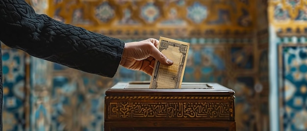 Donating Money in an Arab Mosque