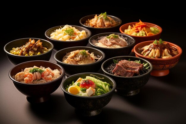 Donburi Bowl Extravaganza