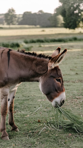 Doneky Photo HD on Grass field