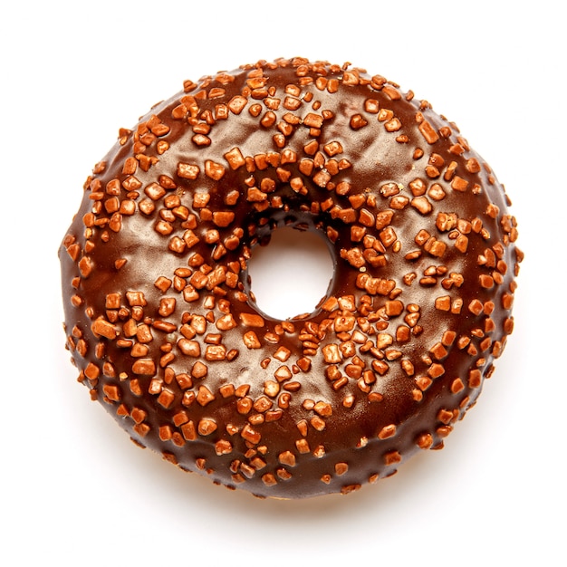 Donut isolated on white