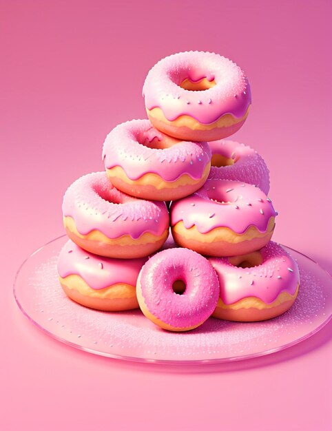 donuts isolated