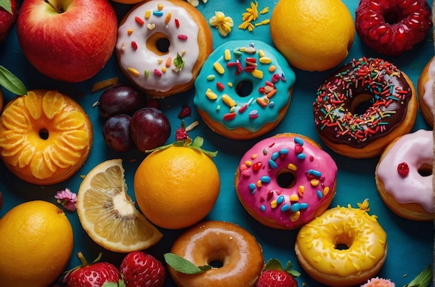 Donuts with Fruit