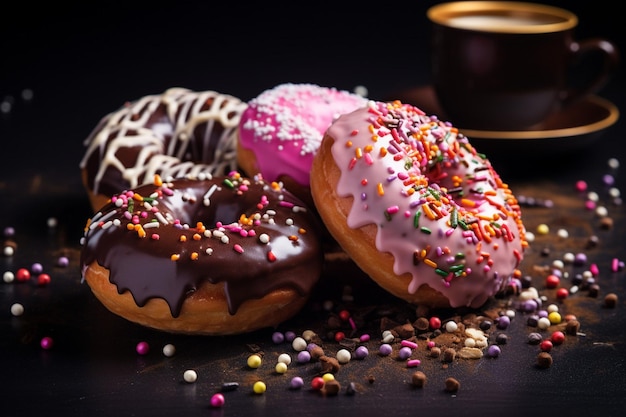 Donuts with a nostalgic feel evoking memories of childhood treats