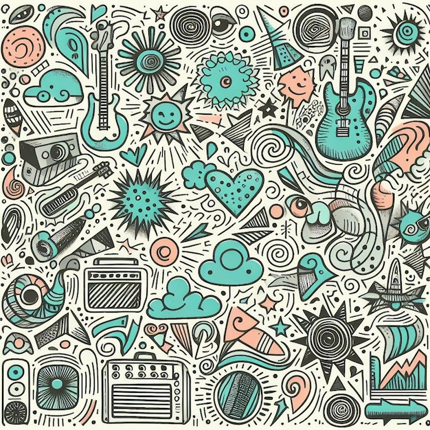 Doodle pattern