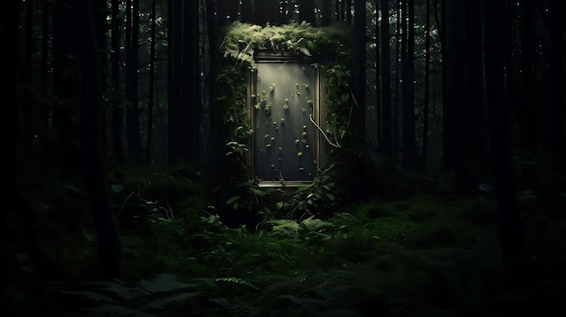 A door in the forest