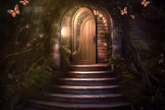 The door to the secret garden