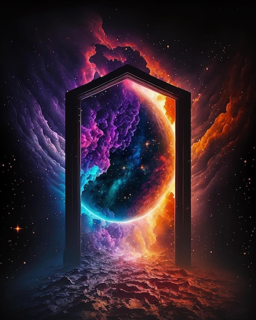 A door that is open to the universe