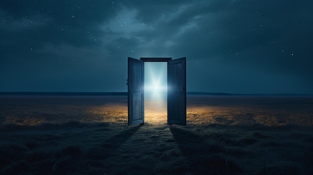 doorway to the light of the world generative ai