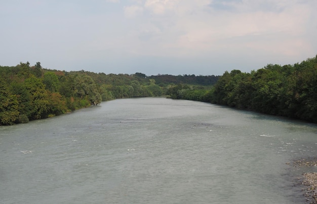 Dora Baltea river in Viverone