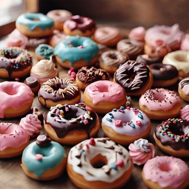 Doughnut Delights A Sweet Symphony for Your Taste Buds