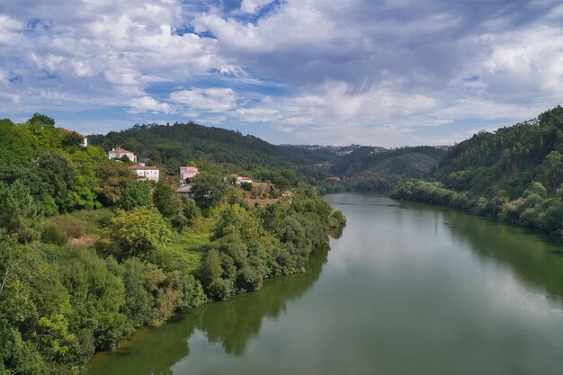 Douro river bank Porto Portugal