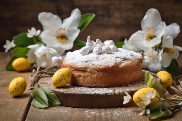 Dove cake for Easter