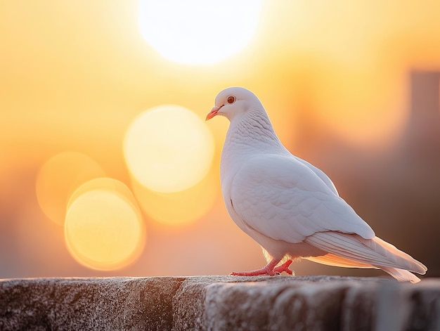 dove isolated on cute background