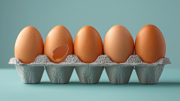 a dozen eggs are stacked on a tray with one being a symbol of a natural