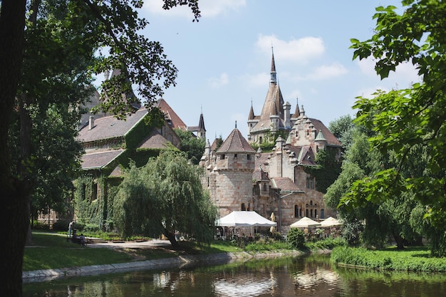 Dracula Castle in Hungary in Budapest