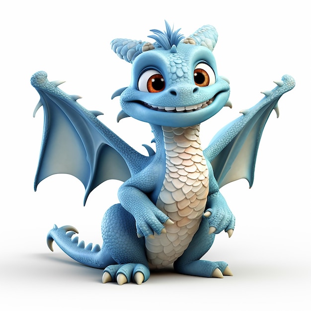 dragon 3D cartoon