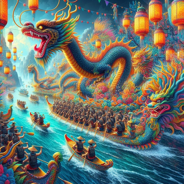 Dragon Boat Festival Ai Images