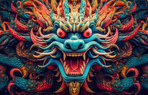 the dragon in chinese folk art