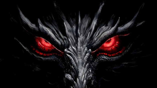 Dragon Eye Angry Dragon Red Eye Black Background Cinematic Dragon Action Background Image Wallpaper