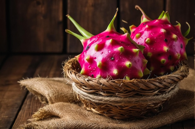 Dragon Fruit also known as pitaya or pitahaya is an exotic fruit grown from several different