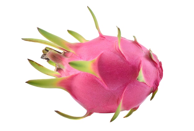 Dragon fruit isolated on white background