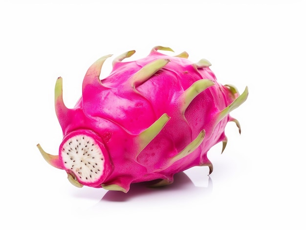 Dragon fruit isolated on white