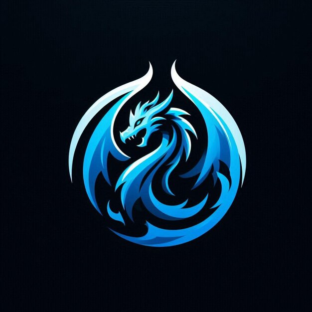 Photo dragon logo