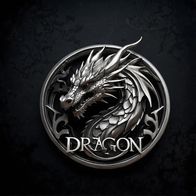 Photo dragon logo