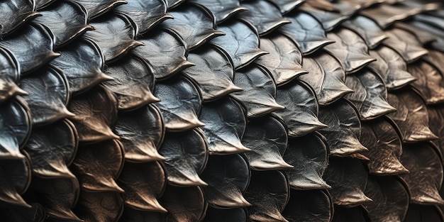 Photo dragon skin texture background