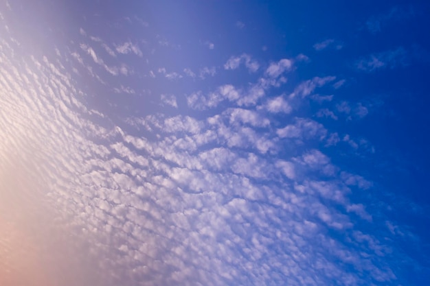 Dramatic monsoon cloud formation in the blue sky