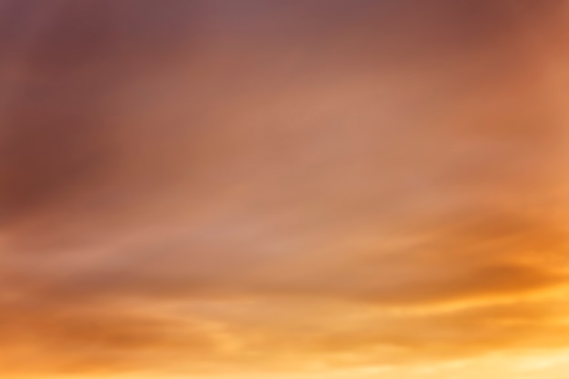 Dramatic sunset in the sky. Great view. Space for text. wall. Blurred.