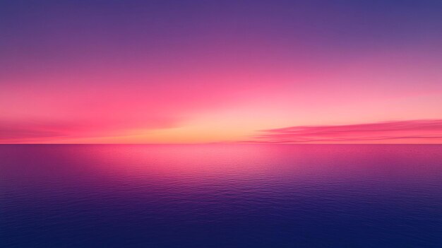 Photo dramatic sunset sky with pink and purple hues