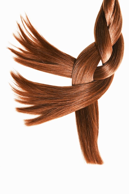 A drawing of a braided hair with the words hair extensions on it