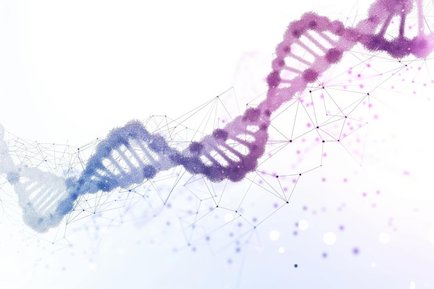 a drawing of a dna with the word dna on it