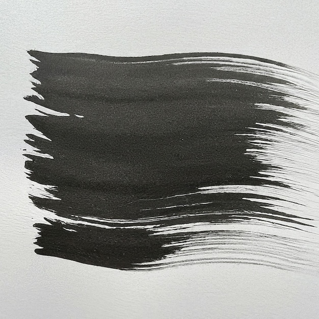 a drawing of a flag with black paint and the word quot black quot on it