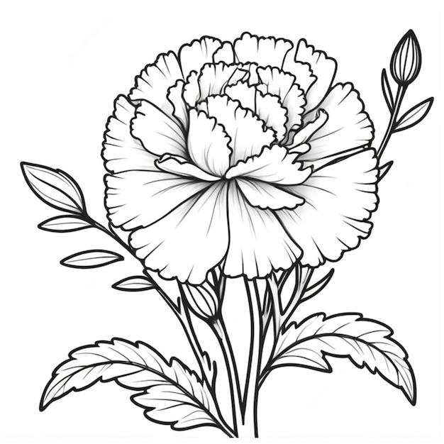 a drawing of a flower that has the word quot spring quot on it