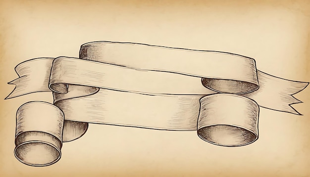 a drawing of a wooden spoon with a pencil on it