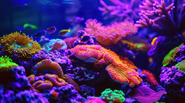 Dream Coral reef saltwater aquarium tank scene