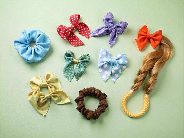 Photo dreamchic hair accessories set screen background design