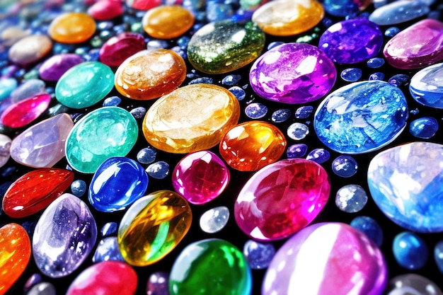 Dreaming Detailed Gemstones