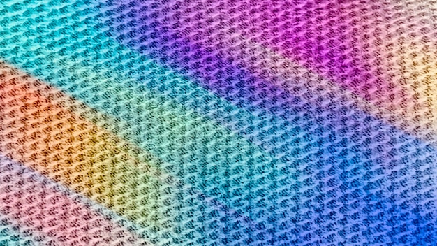 Dreamy colorful ocean speed of lights in the fabric