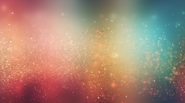 Dreamy and Glitter background with a blue and orange background wallpaper