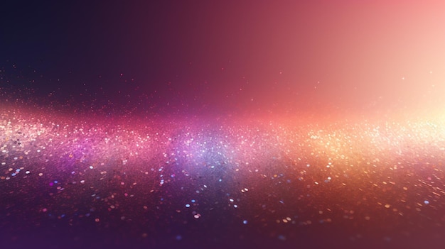 Dreamy Glitter background with a dark purple and orange background and wallpaper